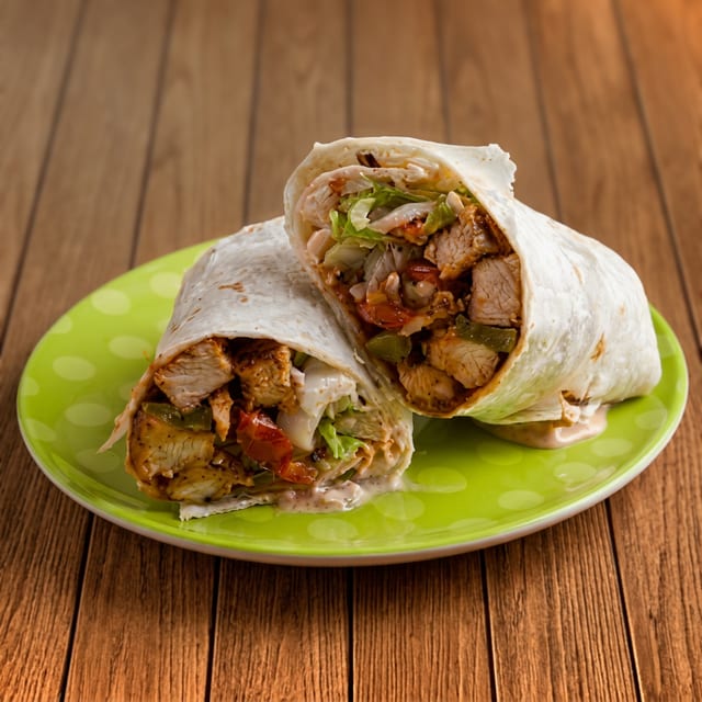 Chicken Bacon Ranch Wrap.
