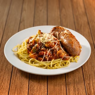 Pasta with sausage