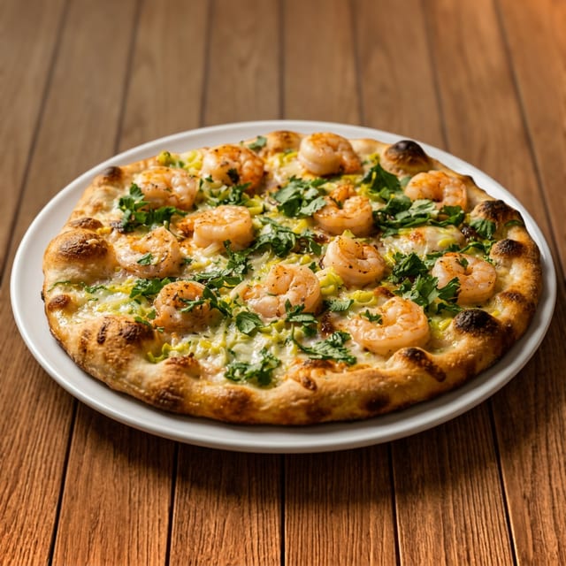 Shrimp Pizza.