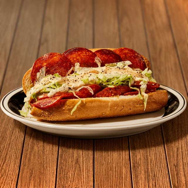 Pepperoni Grinder.