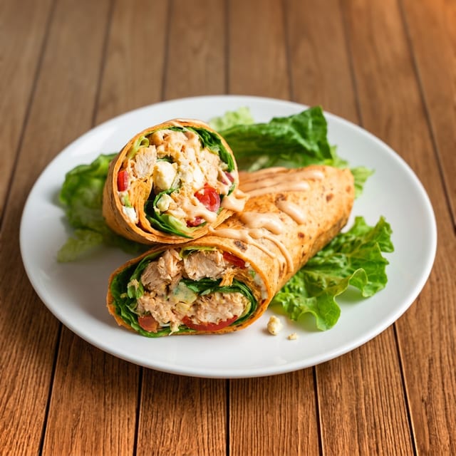Buffalo Chicken Wrap.