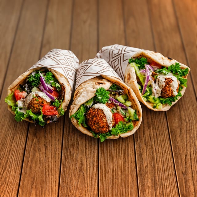 Falafel Gyro.