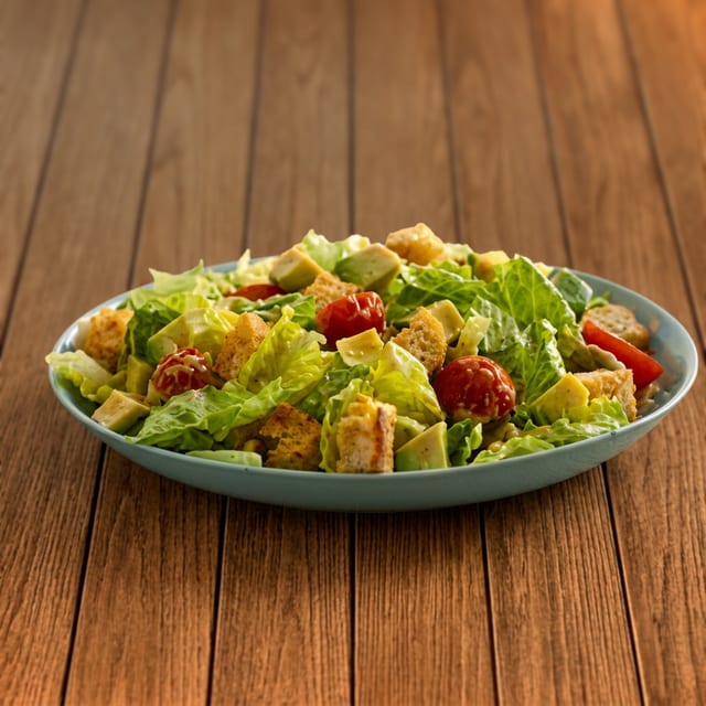 Chicken Caesar Salad.