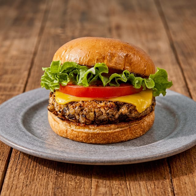 Veggie Patty Burger.